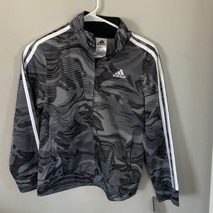 adidas boys zip up